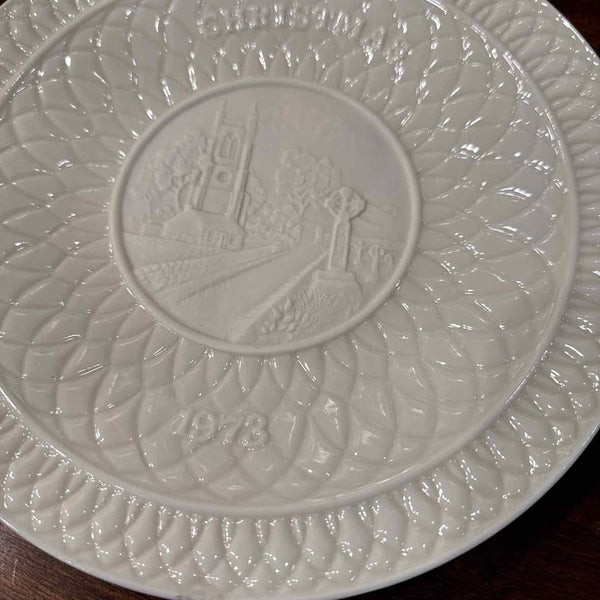 Belleek 1973 Christmas Plate