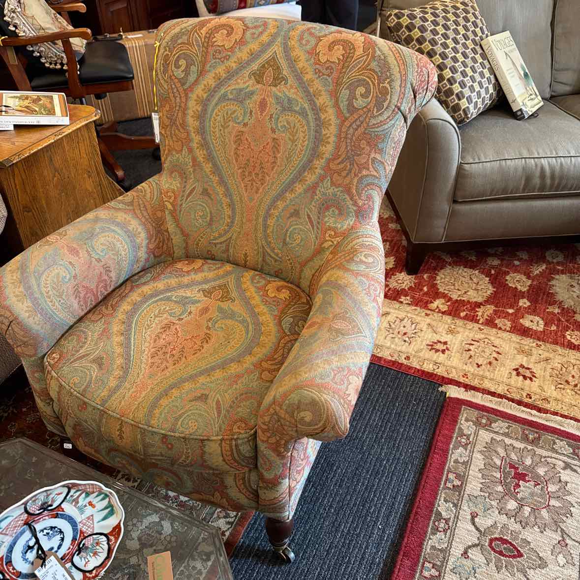 Tapestry Arm Chair