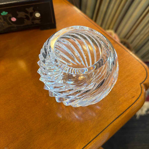 Faberge Crystal Rose Bowl