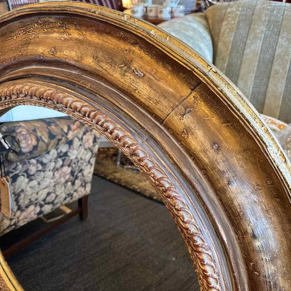 Round Gold Bombay Co. Mirror