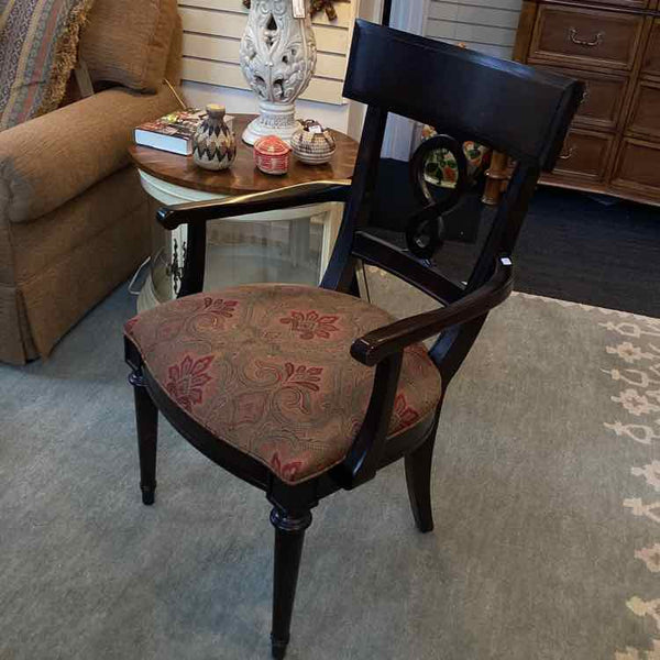 Walter E. Smith Arm Chair with Upholstered Seat