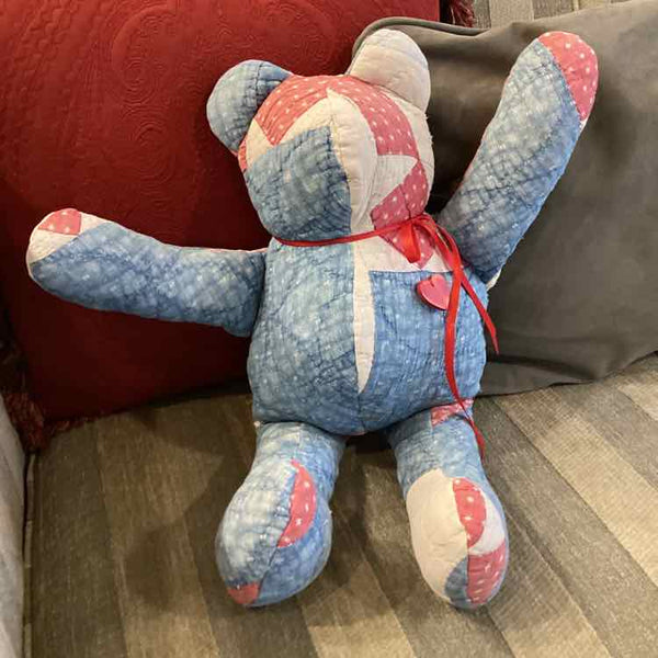 Patchwork Quilt Teddy Bear