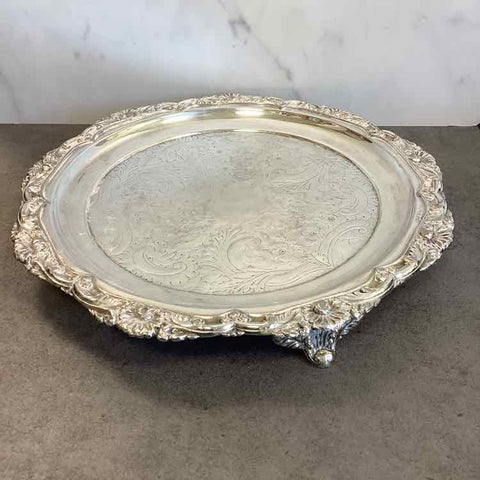 Footed Rd. SLP Tray