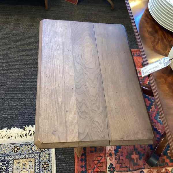 "As Is" Antique Walnut Spanish Side Table