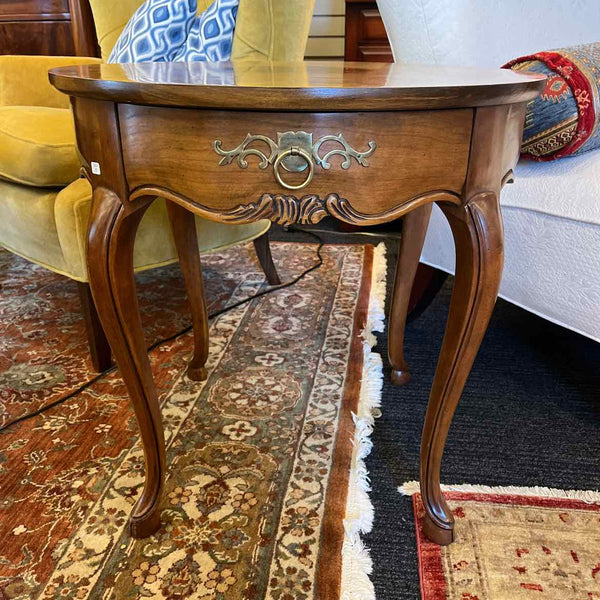Round Baker Side Table