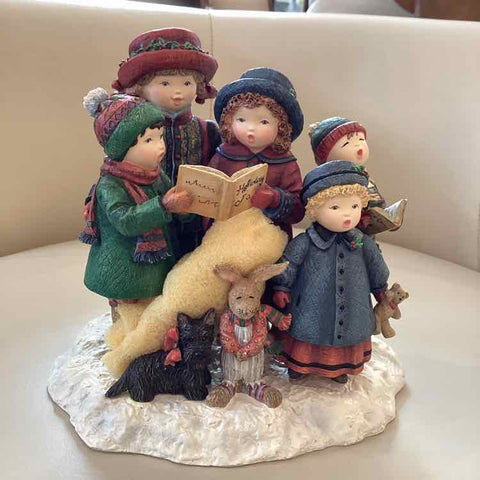Holiday Carol Figurine "Special Friends" -1st ed. w/box