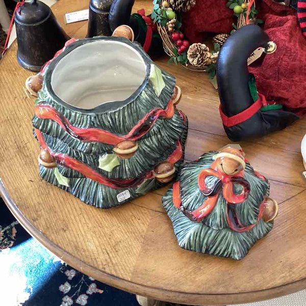 Christmas Tree Cookie Jar