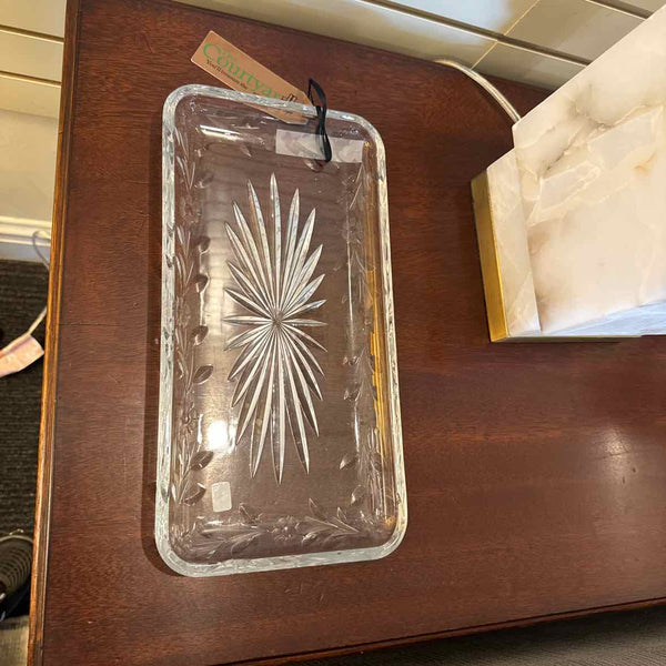 Crystal Serving Tray