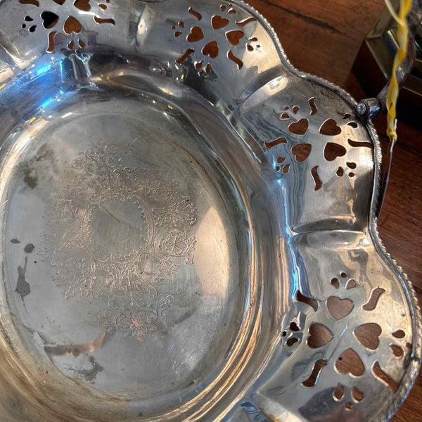 Silverplate Bridal Basket/International