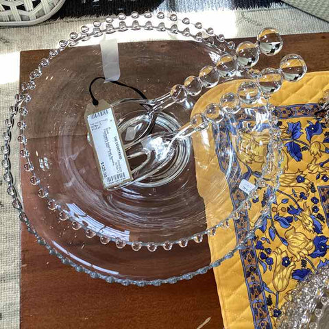Candlewick Salad Bowl, Servers, Underplate