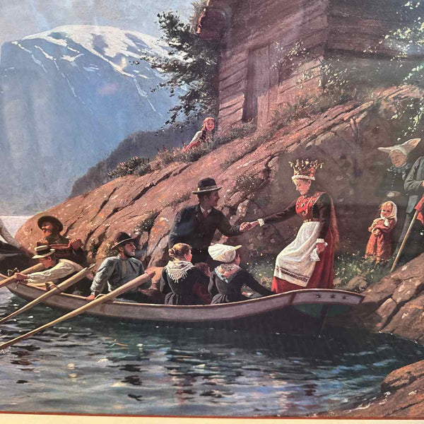 Mountain Lake Scene