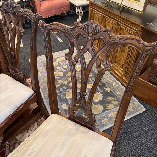 American Drew Dining Table And Six Chairs