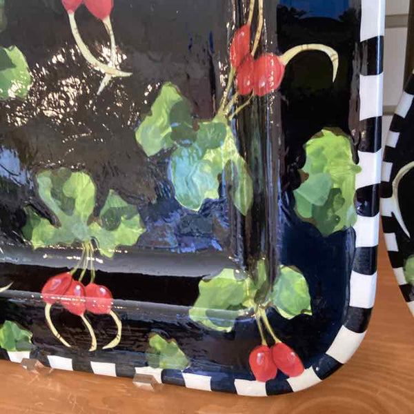 Droll Black Radish Serving Tray