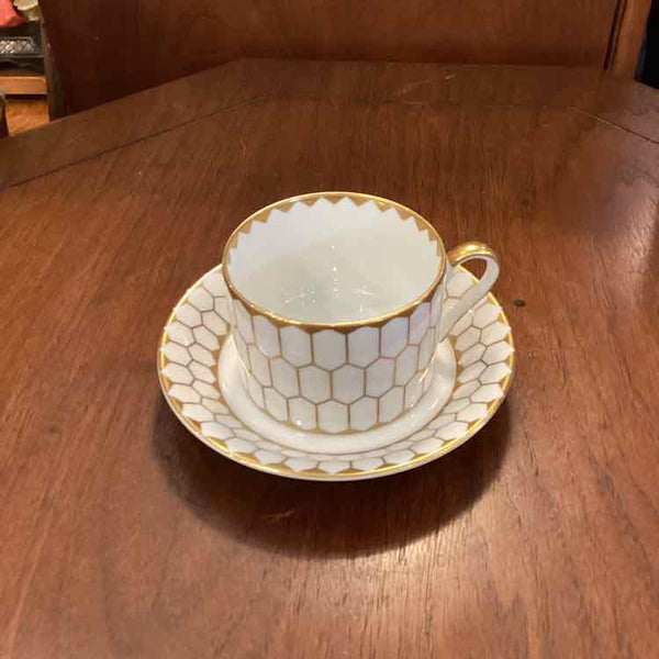 Fitz & Floyd Contrepoint Cup & Saucer