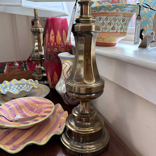 Pair Of Brass Stiffel Lamps