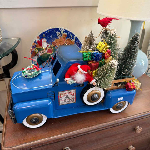 Truck w/ Santa & Trees