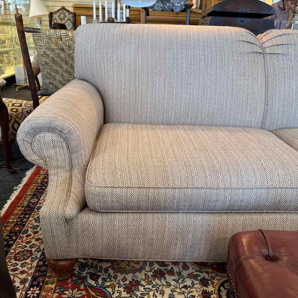 Tan Chenille Sofa