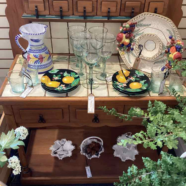 Lemon Tile Kitchen Stand