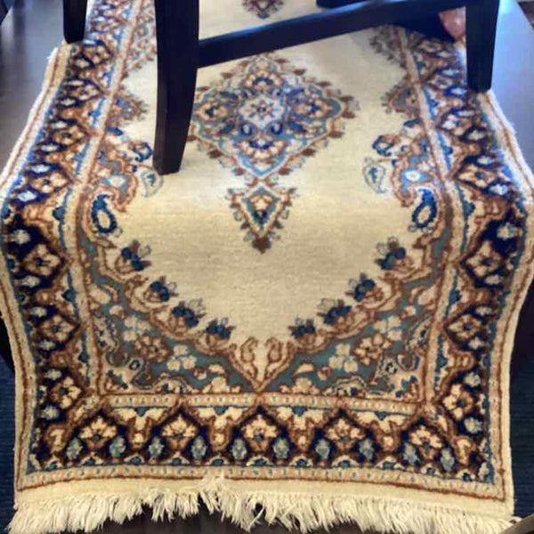 Ivory And Blue Runner
