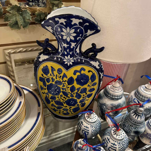 Blue/Yellow Vase
