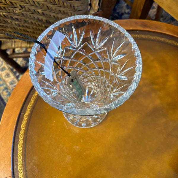 Pressed Glass Vase