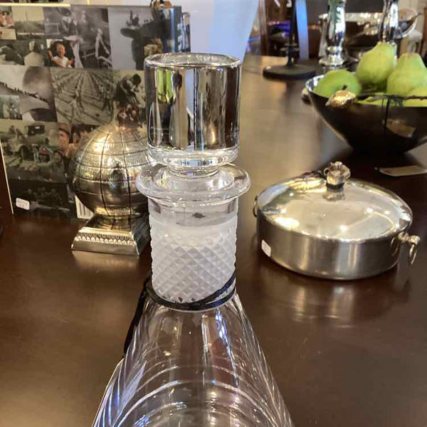 Tiffany Diamond Point Decanter