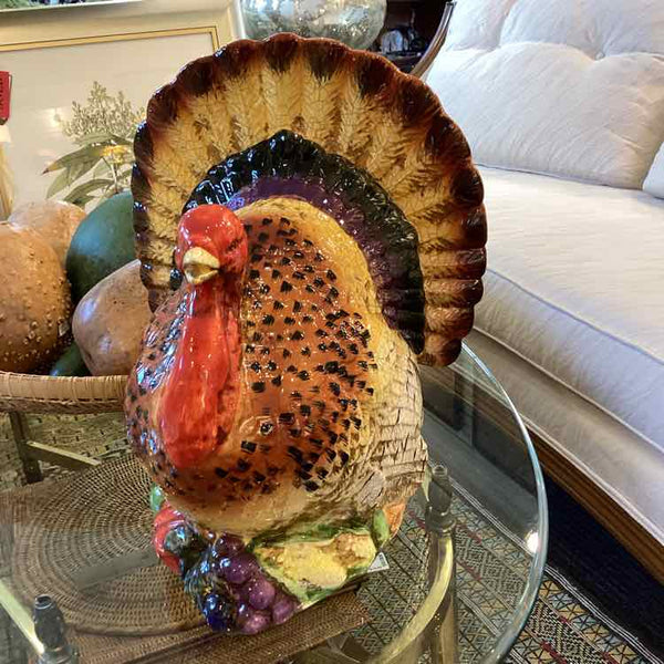 Hand Painted Ceramic Turkey