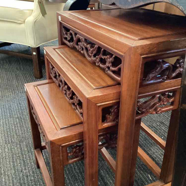 Three Asian  Nesting Tables
