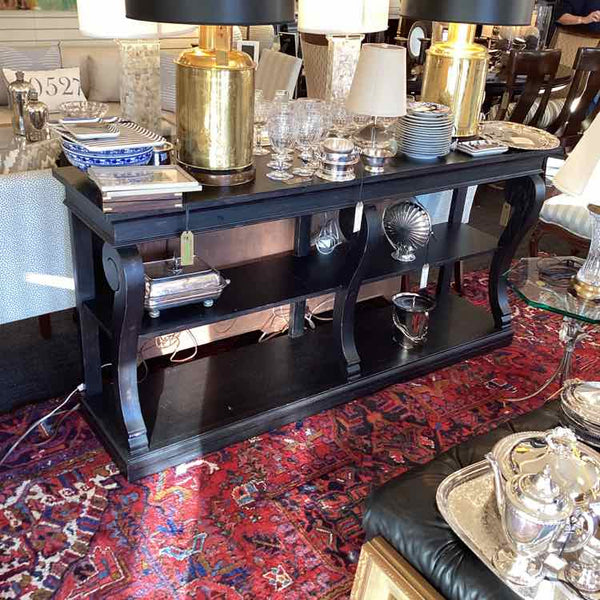 Hekman Ebony Console Table