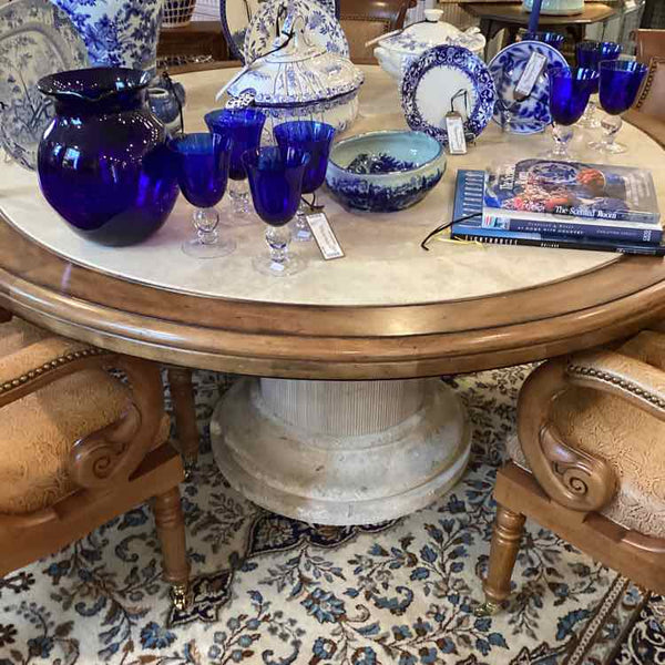 Century Furniture Dining Table And Six Chairs