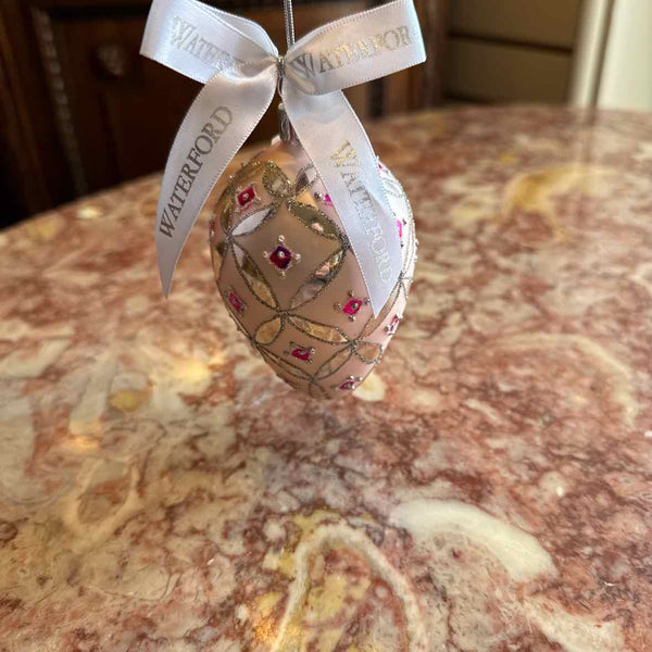 Waterford Ornament - Pink