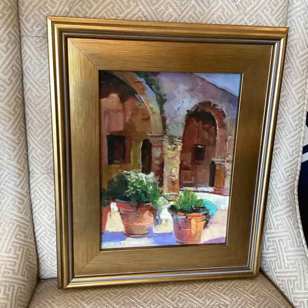 "Arch Way" Oil Painting
