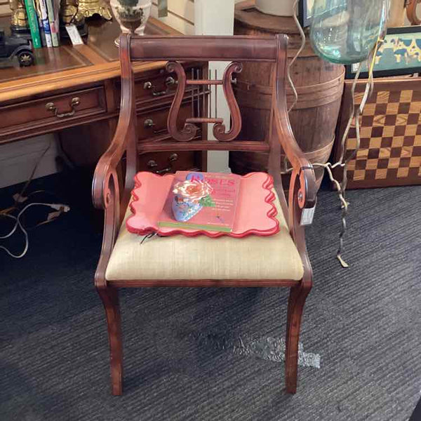 Lyre Back Side Chair