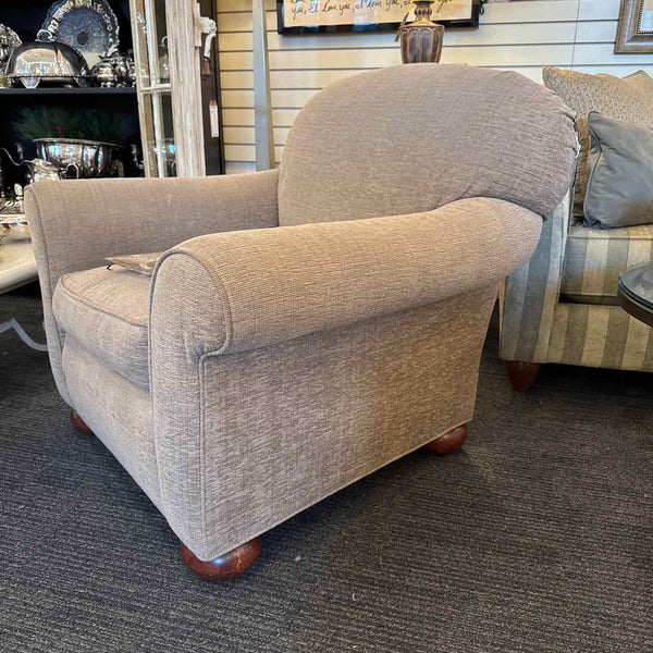 Sherrill Taupe Club Chair
