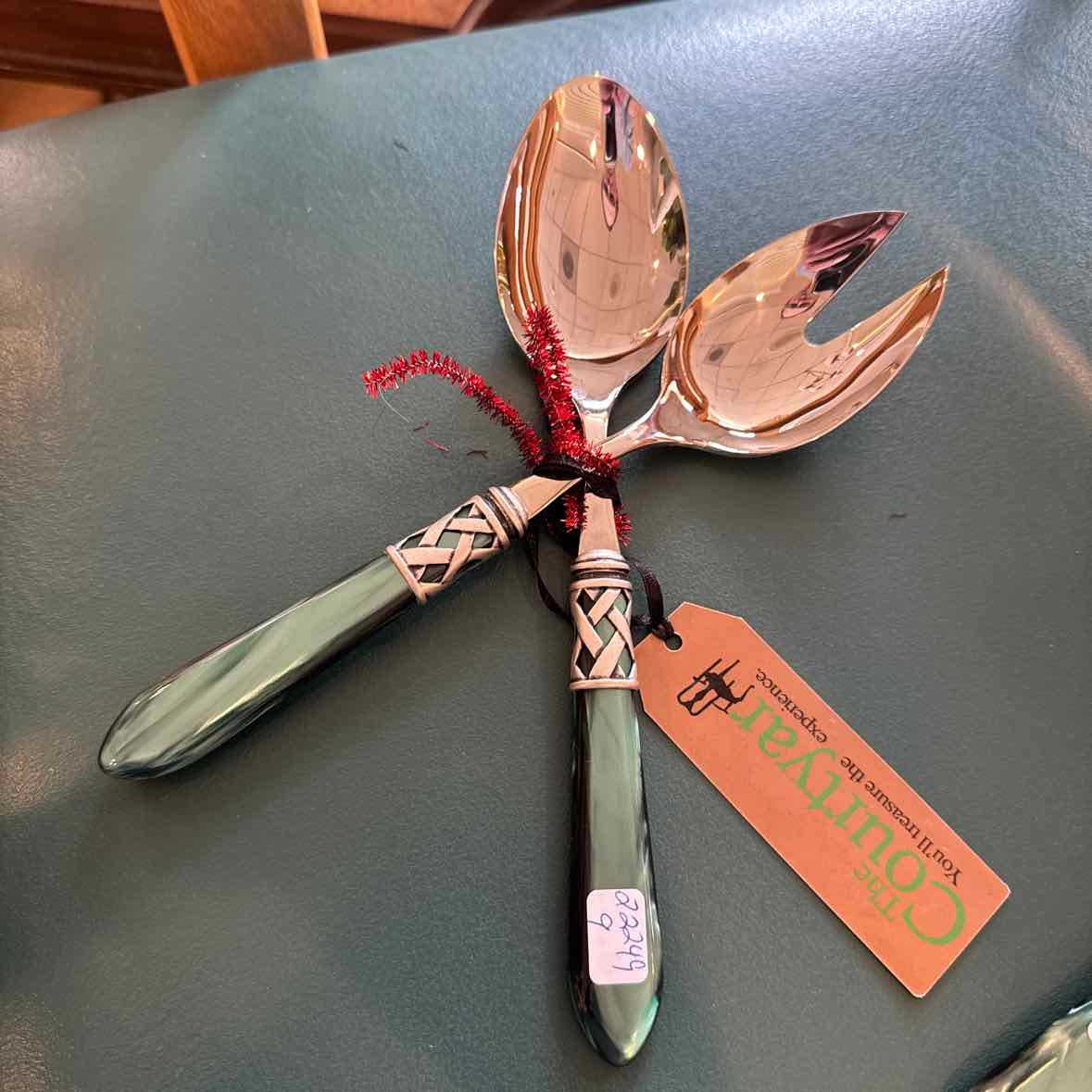 Vietri Aladdin Green Salad Server Set