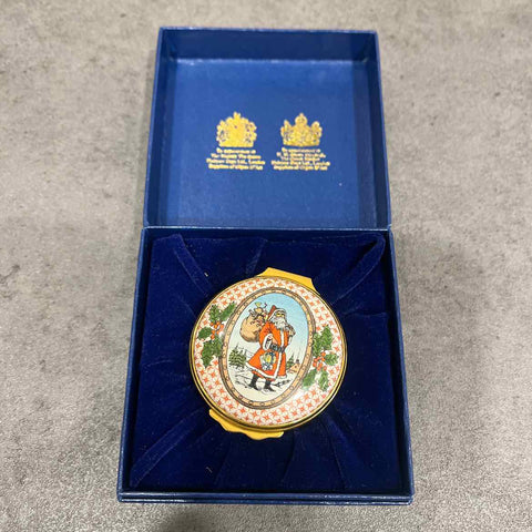 Halcyon Enamel 1984 Christmas Box