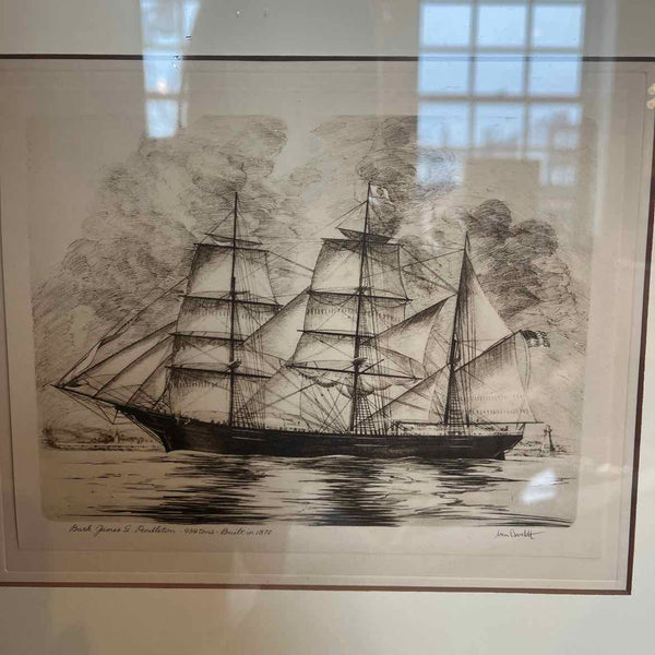 Antique Ship Print