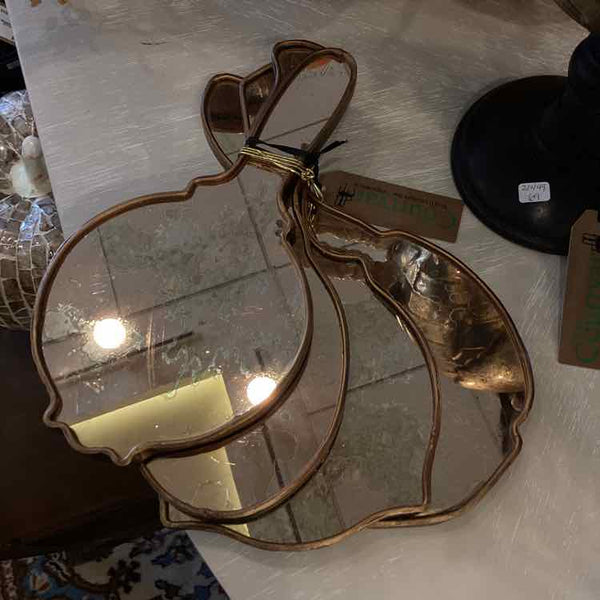 Ballard Designs Set of 4 Vintage Hand Mirrors