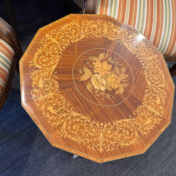 Musical Handmade Italian Inlaid Table