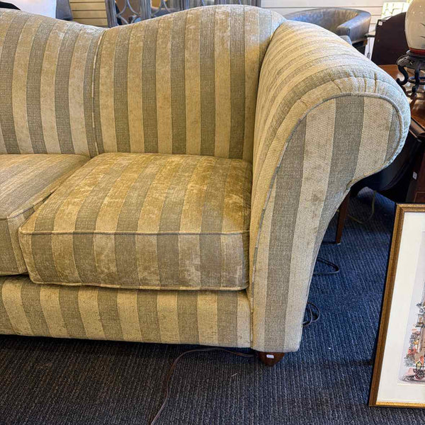 2-Seat Striped Loveseat