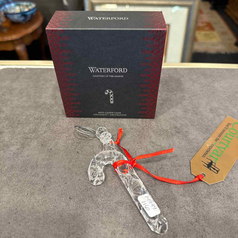 Waterford Crystal Candy Cane w/Box