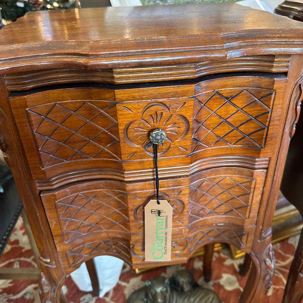 2 Drawer Fr. Provincial Nightstand