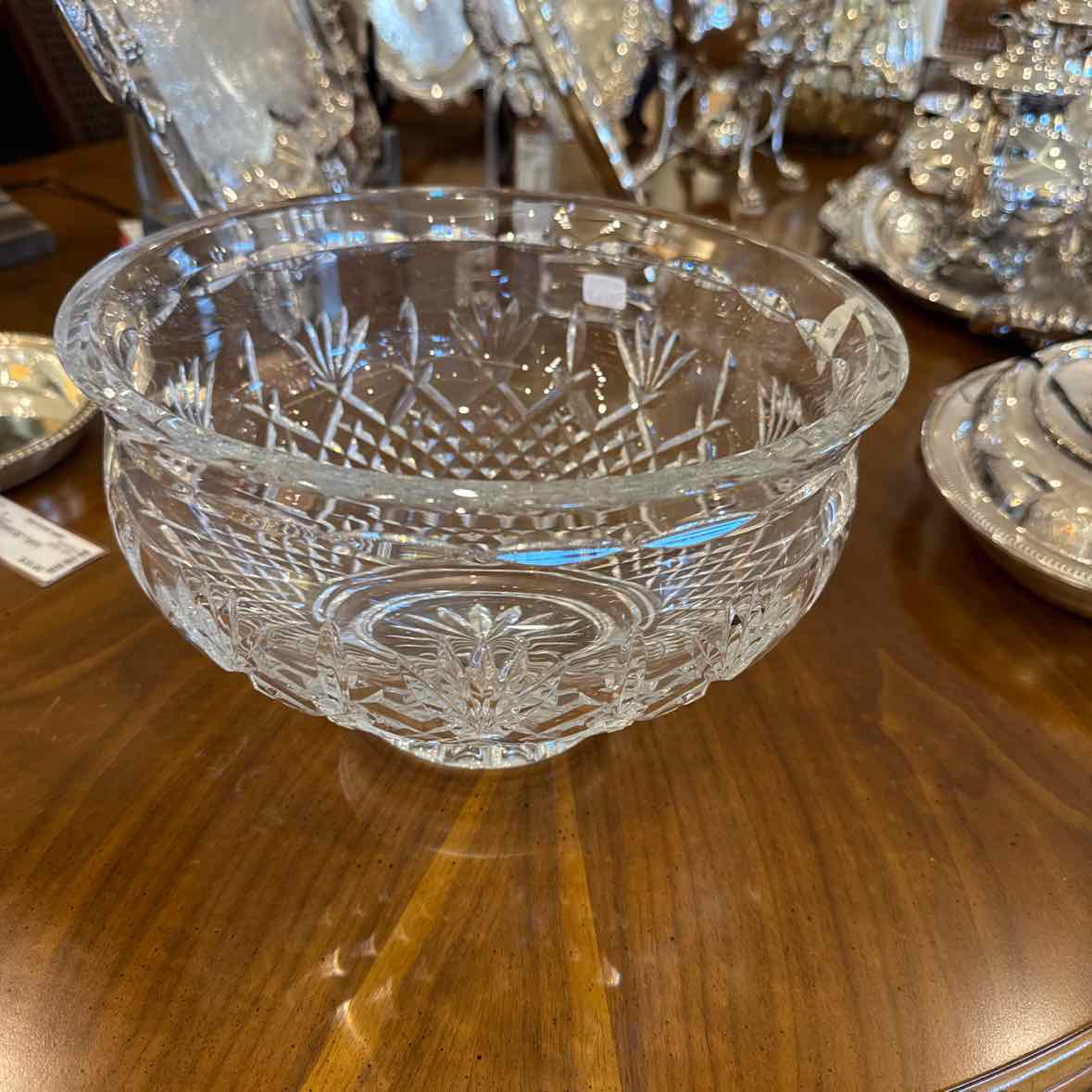 "As Is" Waterford Footed Bowl
