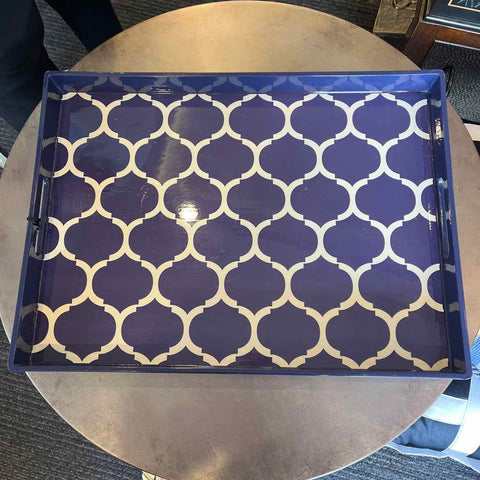 Tray - Blue/White - American Atelier