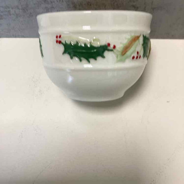 Belleek Holly Flat Cup (Brown Stamp)