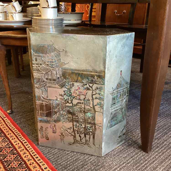Pair Of Philip Kelvin LaVerne " Lo Ta Hexagonal  Cube" Tables