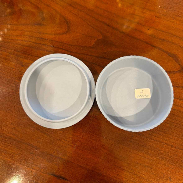 Blue/White Jasperware Box (Wedgwood)