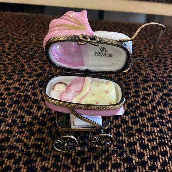 Limoges Baby Carriage