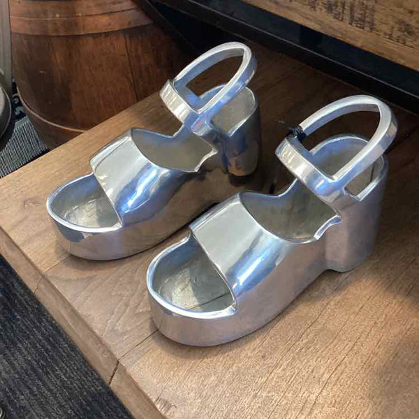 Pair of Platform Sandal Shoe Bookends
