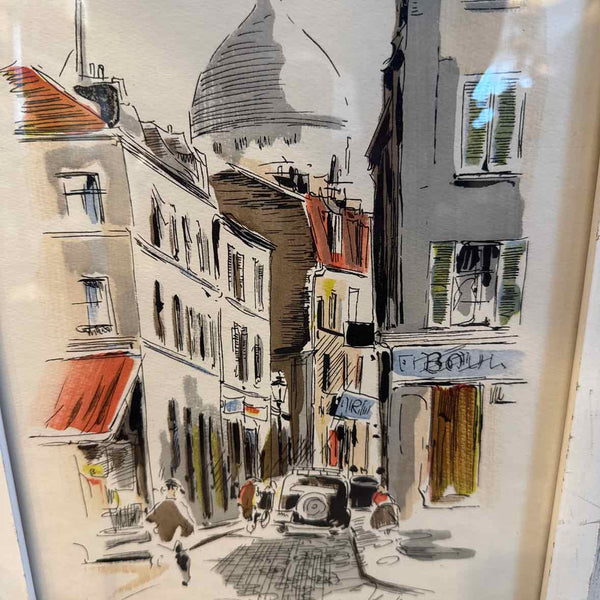 Framed Sacre Coeur Print
